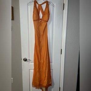 Prom Dress - Niki by Niki Livas - Creamsicle - size 6